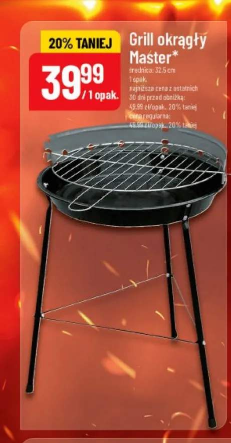 Grill okrągły Master