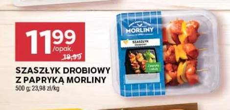 Szaszłyk drobiowy z papryką Morliny