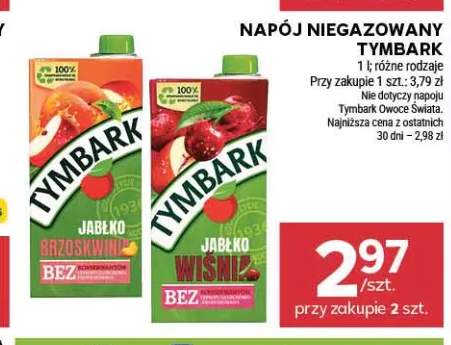Napój niegazowany Tymbark jabłko-wiśnia