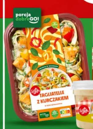 Danie gotowe Tagliatelle z kurczakiem Szamamm