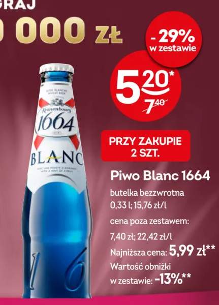 Piwo Blanc 1664