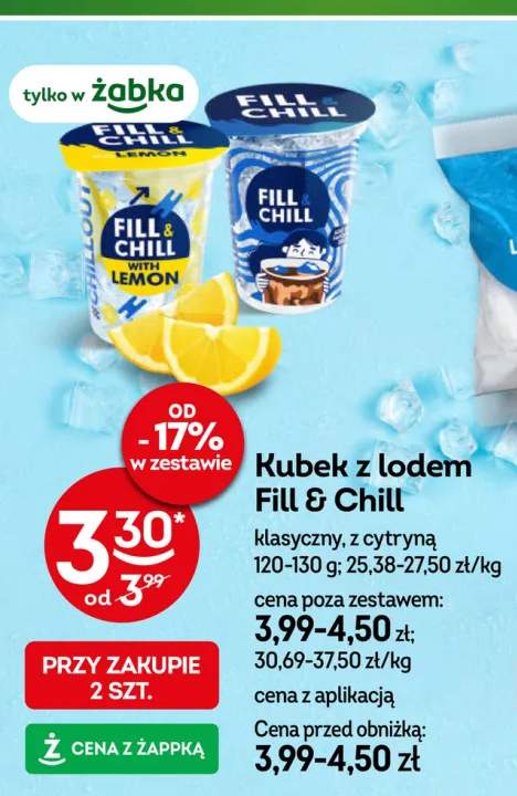 Kubek z lodem Fill & Chill klasyczny