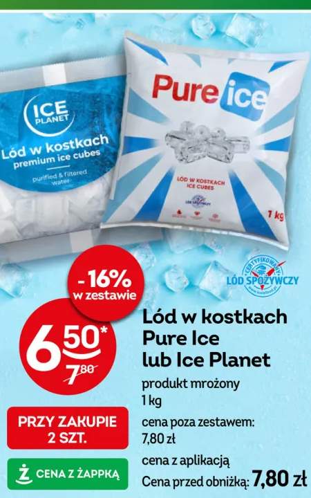 Lód w kostkach Ice Planet