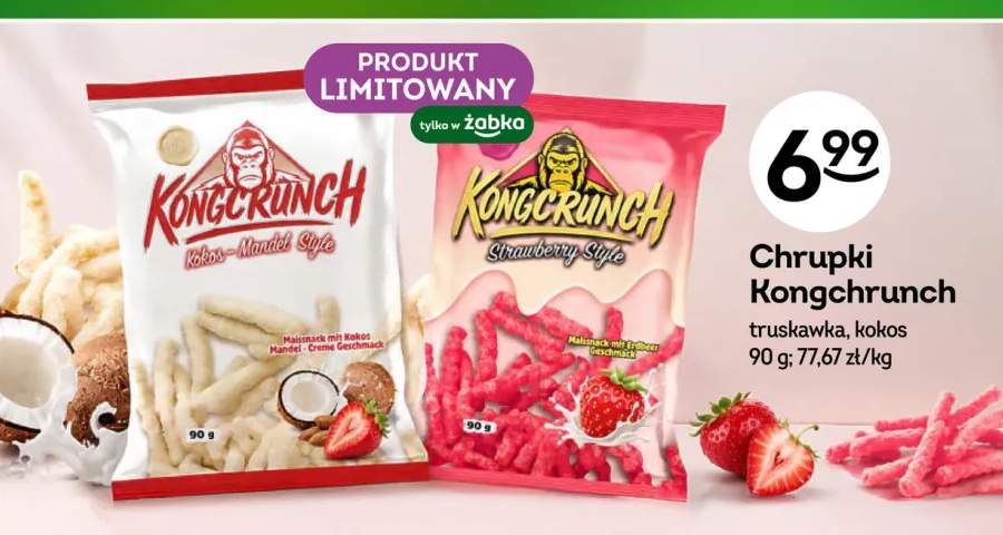 Chrupki Kongcrunch truskawka