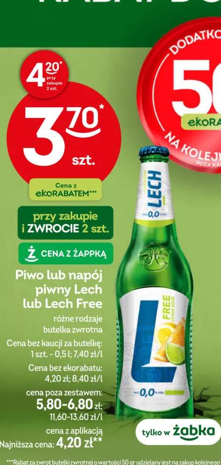 Piwo Lech +2 warianty