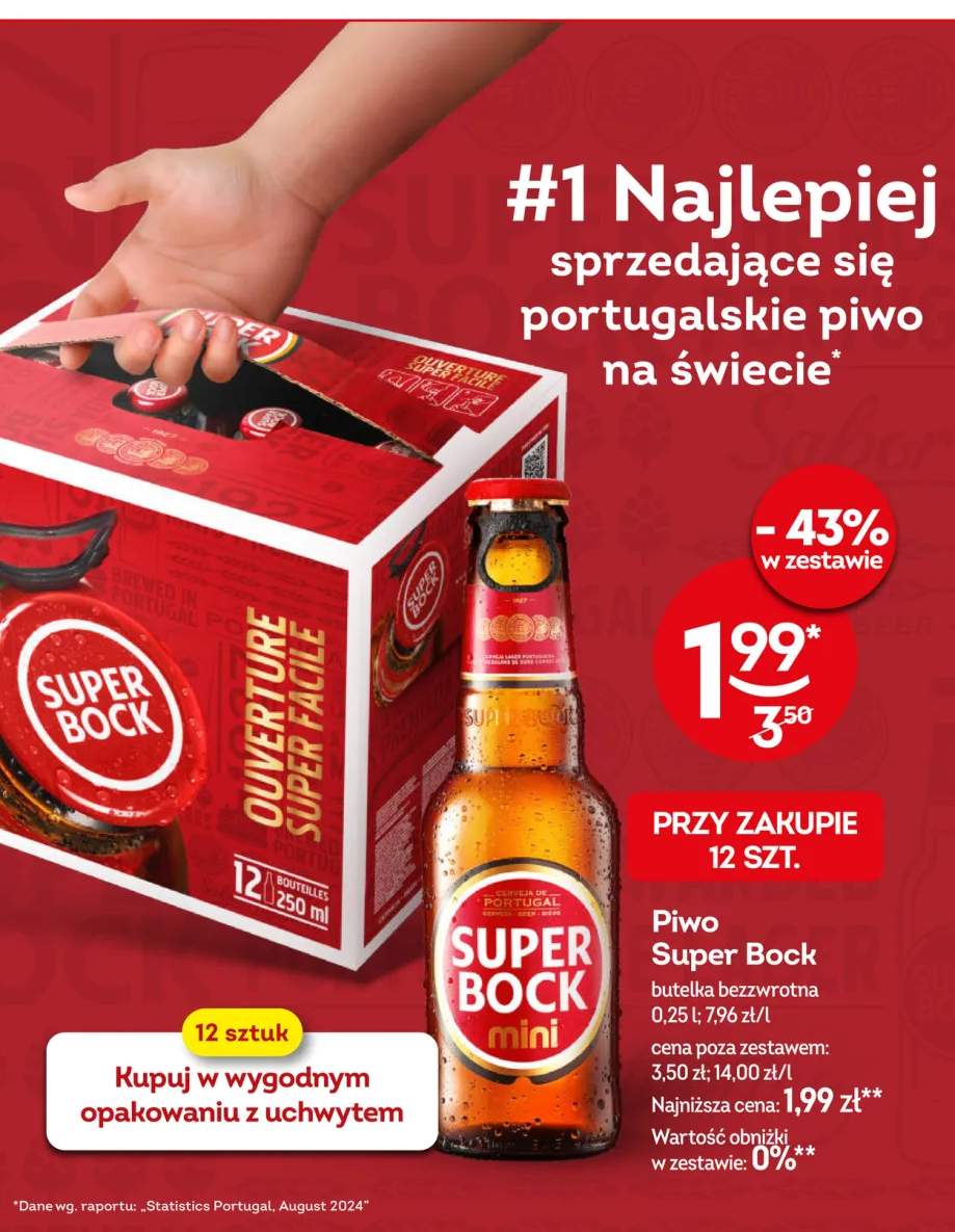 Piwo Super Bock mini