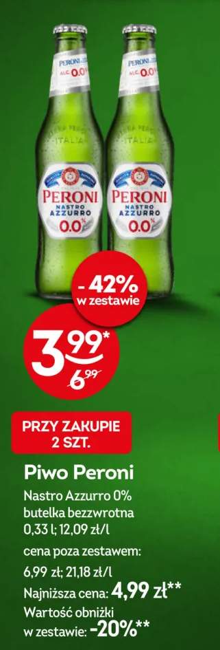 Piwo Peroni Nastro Azzurro