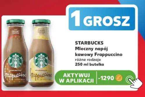 Mleczny napój kawowy Starbucks Frappuccino Classic Vanilla