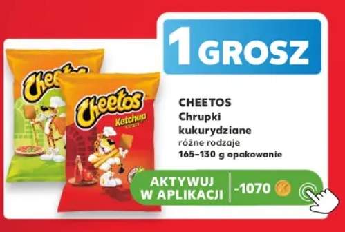 Chrupki kukurydziane Cheetos serowe