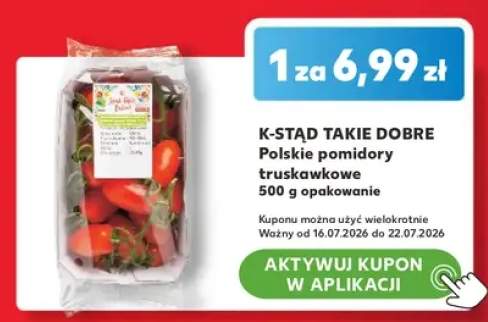 Pomidory truskawkowe K-Stąd Takie Dobre