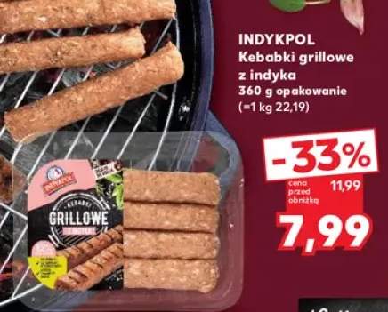 Kebabki grillowe z indyka Indykpol