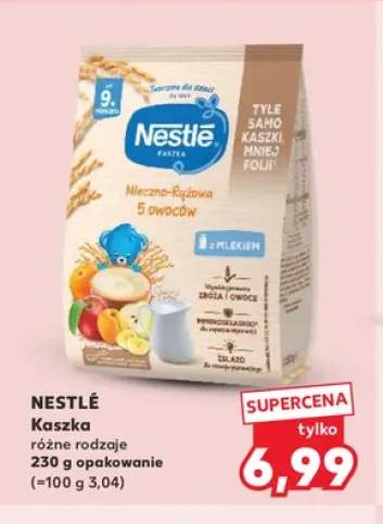 Kaszka mleczno-ryżowa 5 owoców Nestlé