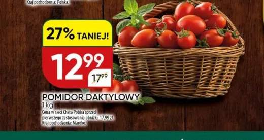 Pomidor daktylowy marokański