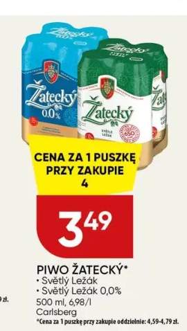 Piwo Žatecký Světlý Ležák +1 wariant