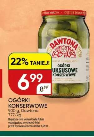 Ogórki konserwowe Dawtona