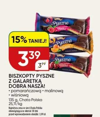 Biszkopty z galaretką pomarańczową Dobra Nasza! +2 warianty