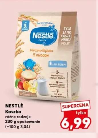Kaszka mleczno-ryżowa Nestlé 5 owoców
