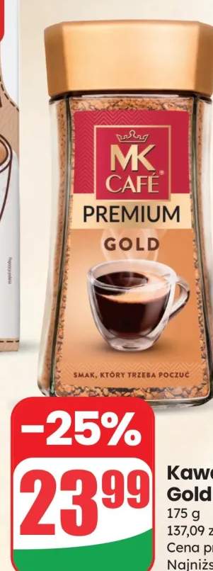 Kawa rozpuszczalna Gold MK Café Premium