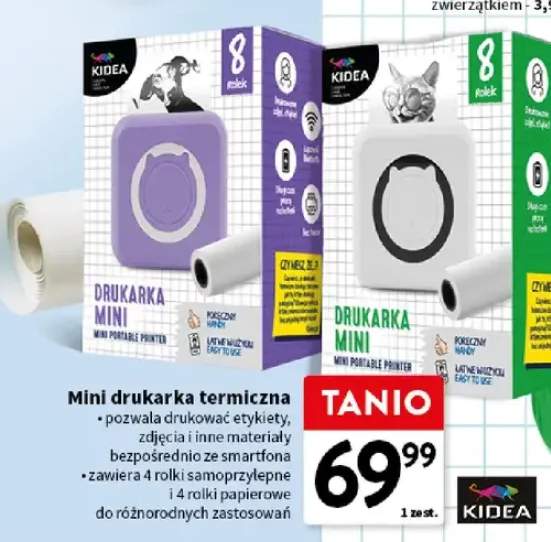 Mini drukarka termiczna Kidea