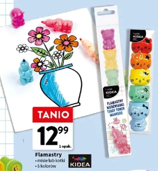 Flamastry Kidea misie +1 wariant