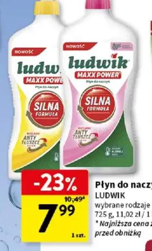 Płyn do naczyń Ludwik Maxx Power