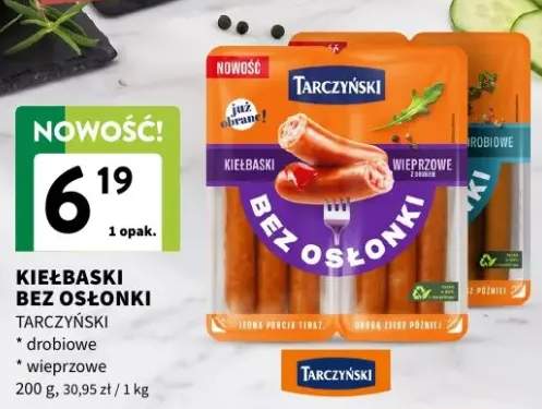 Kiełbaski bez osłonki wieprzowe Tarczyński