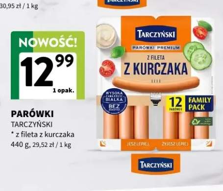 Parówki z fileta z kurczaka Tarczyński