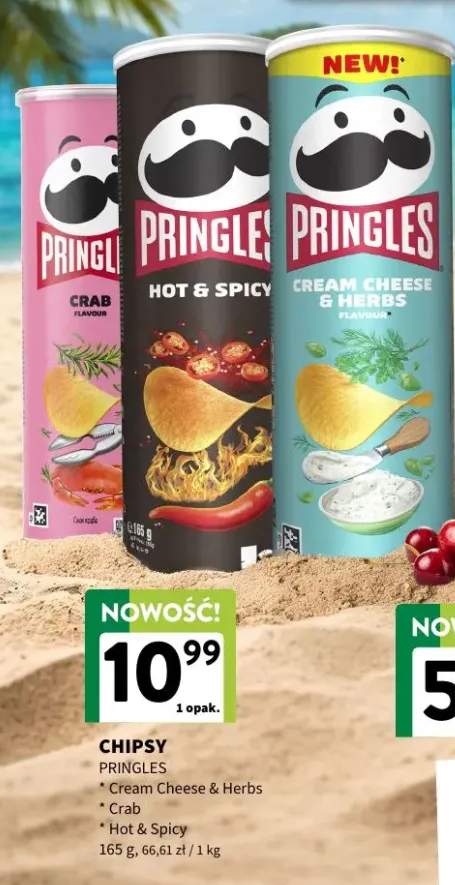 Chipsy Pringles Hot & Spicy +1 wariant