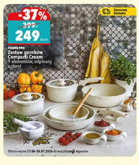 Zestaw garnków Starke Pro Compacti Cream