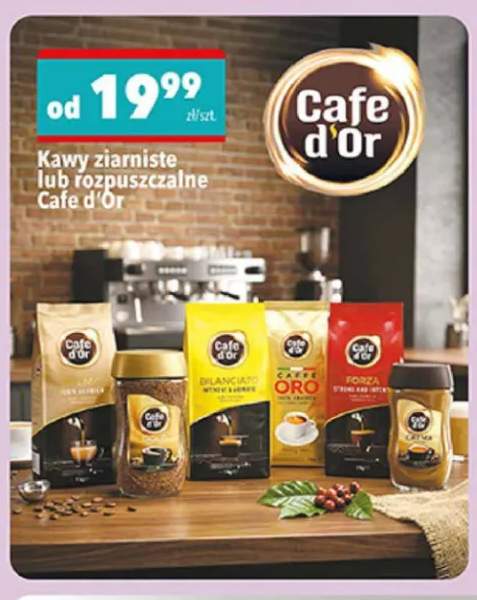 Kawa ziarnista Cafe d'Or +1 wariant