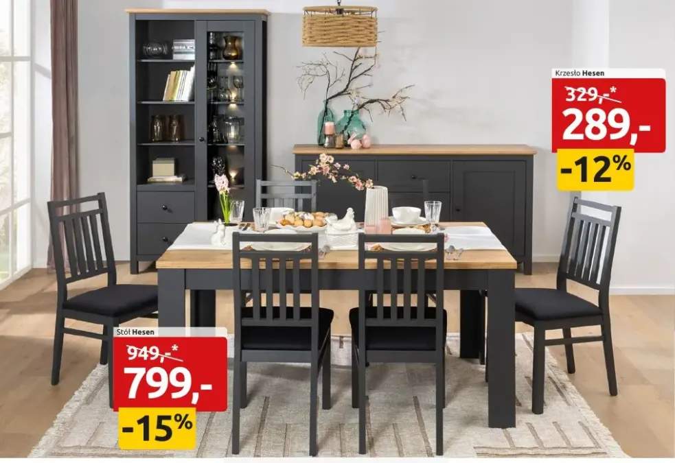 Stół Hesen +1 wariant
