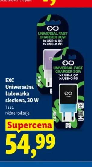 Uniwersalna ładowarka sieciowa EXC