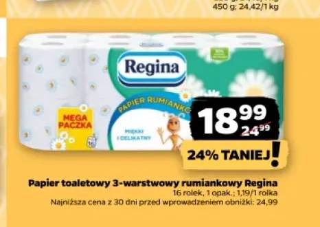 Papier toaletowy 3-warstwowy rumiankowy Regina