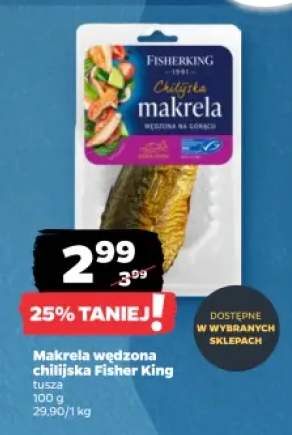 Makrela wędzona chilijska Fisher King