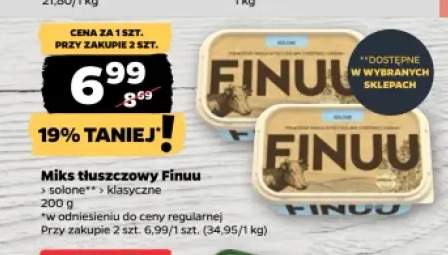 Miks tłuszczowy Finuu klasyczne