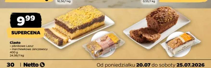 Ciasto marchewkowe Janczewscy +1 wariant