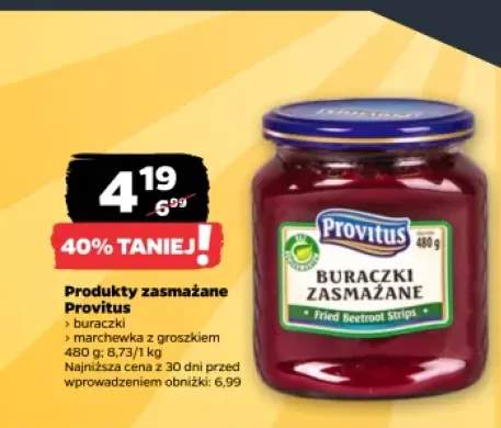 Buraczki zasmażane Provitus +1 wariant