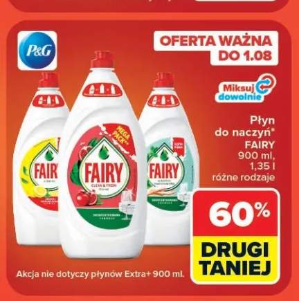 Płyn do naczyń Fairy Lemon +2 warianty