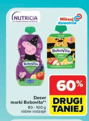 Deser owocowy BoboVita jagody jabłko banan +1 wariant