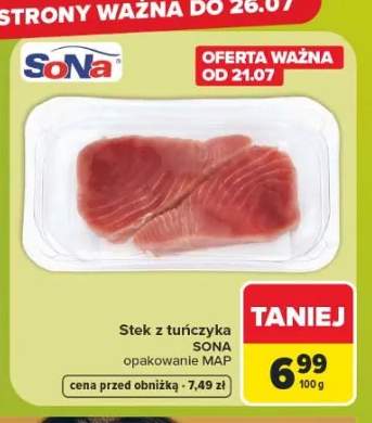 Stek z tuńczyka SONA
