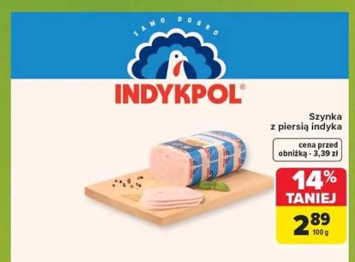 Szynka z piersią indyka Indykpol