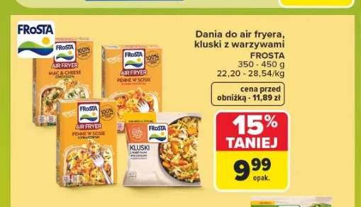 Danie Air Fryer Mac & Cheese z brokułem Frosta +3 warianty