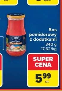 Sos pomidorowy z dodatkami Cirio Napoletana