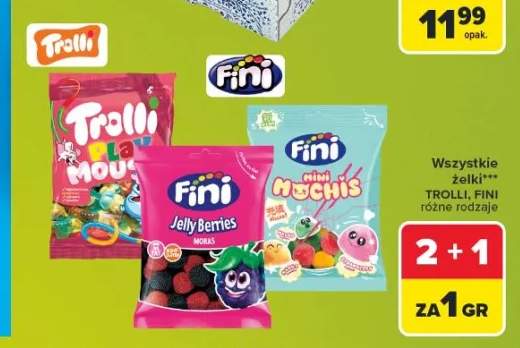Żelki Trolli Fini +3 warianty