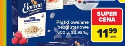 Płatki owsiane bezglutenowe Elovena