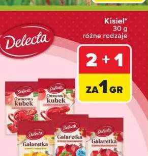 Kisiel Delecta Owocowy Kubek o smaku owoców leśnych