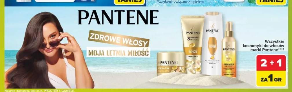 Kosmetyki do włosów marki Pantene +3 warianty