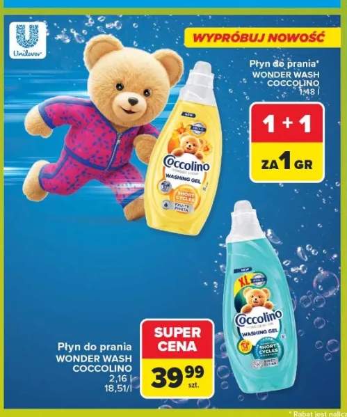 Płyn do prania Coccolino Wonder Wash Fruity Fiesta +1 wariant