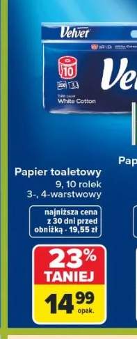 Papier toaletowy Velvet Comfort 3-warstwowy