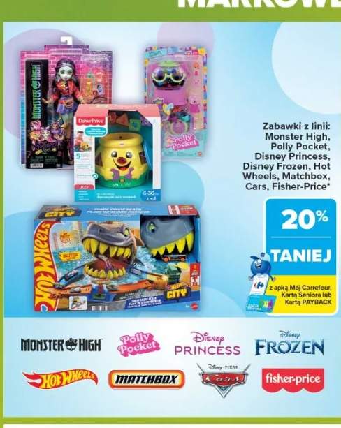 Zabawki Monster High +6 wariantów